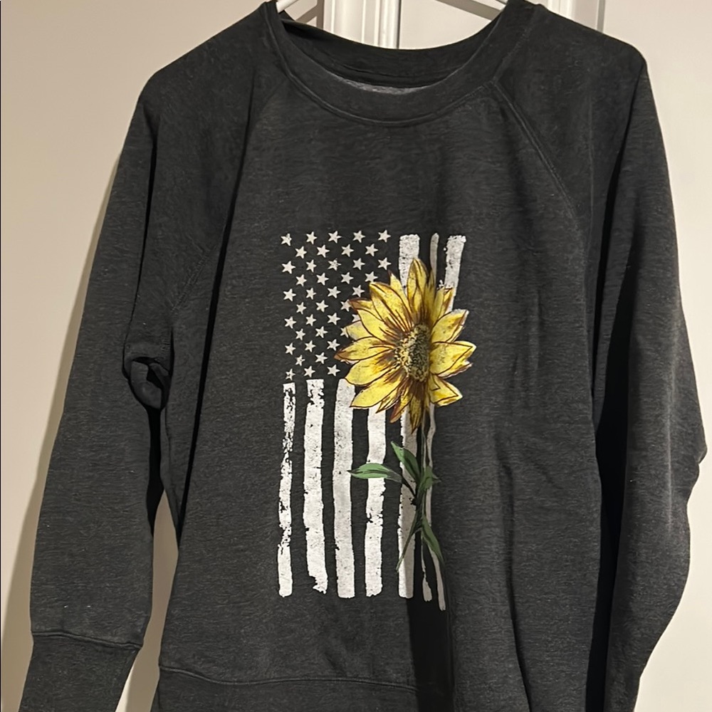 Sunflower flag sweatshirt
